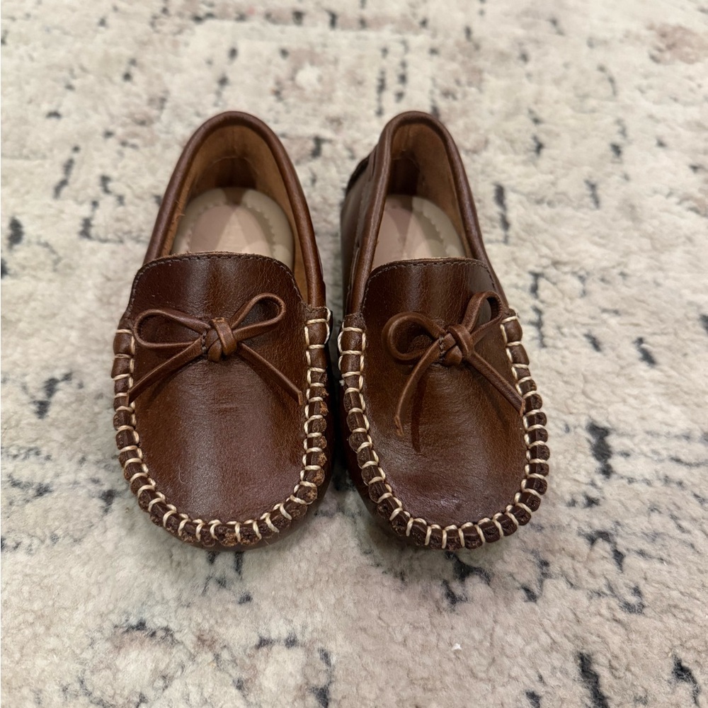Elephantito Brown Kids Moccasins - never worn
